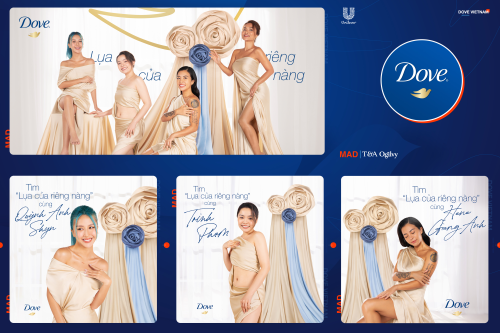 Campaign "Lụa của riêng nàng" for Dove Vietnam