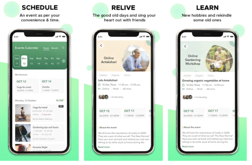Event booking app - Evergreen club