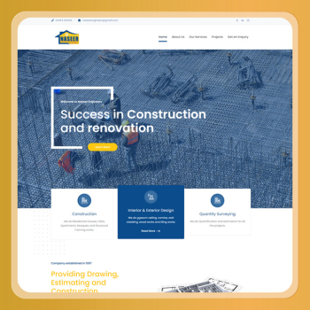 Web Designing - Naseer Engineers