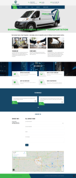 GreenLine Express Website Design