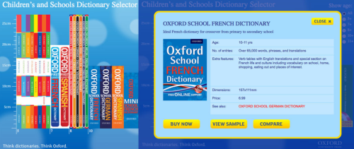 Oxford Children's Dictionary Selector