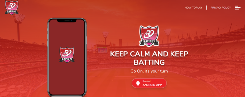 Rapid11 Fantasy Cricket Application