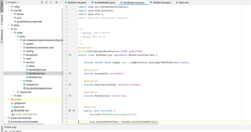 A Google bot program