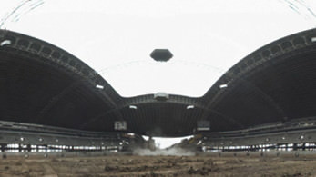 Texas Stadium Demolition From Inside