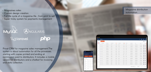 Magazine sales management system