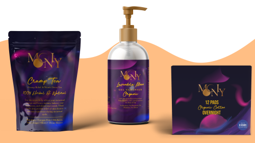 Moonly Organics Full Branding