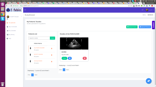 Lyfebin Medical Images Management
