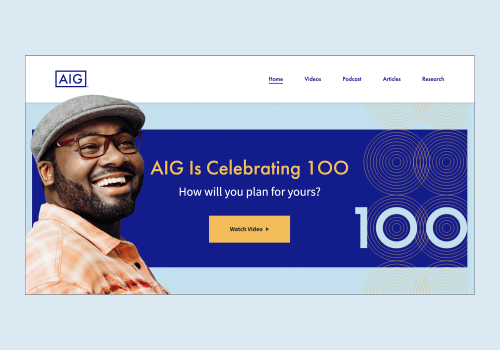 AIG Microsite