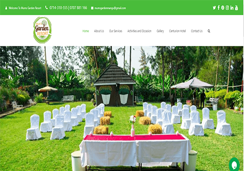 Mums Garden Website Design & Development