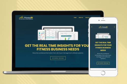 FitnessBI - Sports & Fitness Website Design