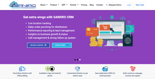"Saniiro - CRM Software" - SEO & PPC