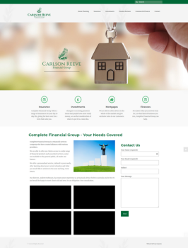 Financial Advisor Website Design