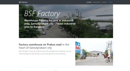 Industrial estate static web