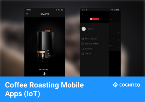 Coffee Roasting Mobile Apps (IoT)