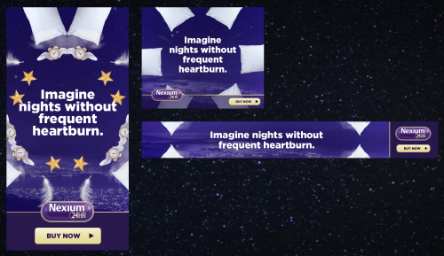 Nexium - HTML5 canvas banners