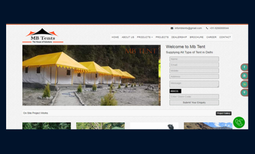 Tent Manufacturer in Delhi, Tent Supplier in Delhi