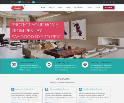 Pepcopp Pest Control - Website Design/ SEO
