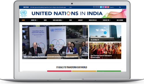 Website Development for UN in India