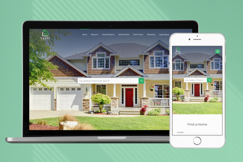 Lystt - Real Estate Website Design