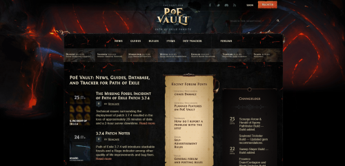 POE Vault - Path of Exile News, Guides, Database, and Tracker - PoE Vault