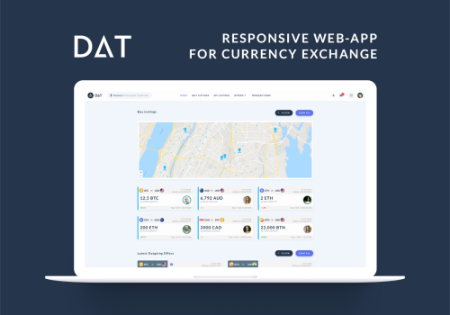 Responsive Web-App for Currency Exchange