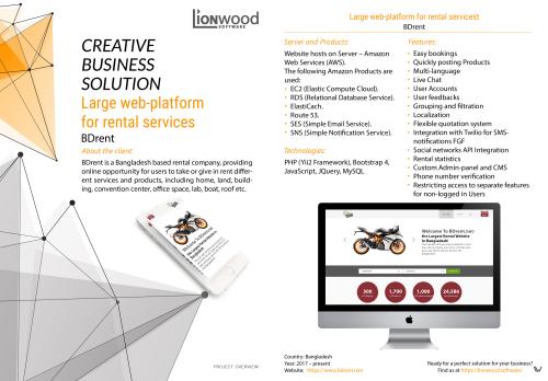 Case Study Largest Rental Platform in Bangladesh