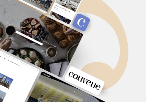 Web and mobile solutions for a meeting space startup