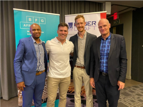 Dinner with Springbok Schalk Brits