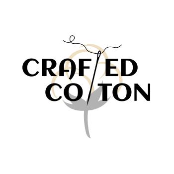 Crafted Cotton Logo Design