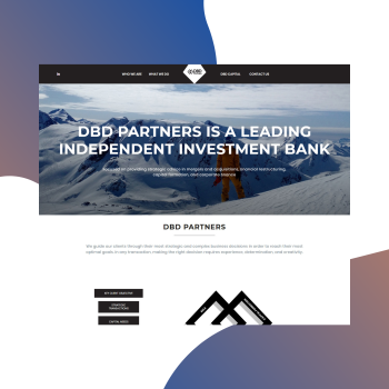 DBD Bank Website Development