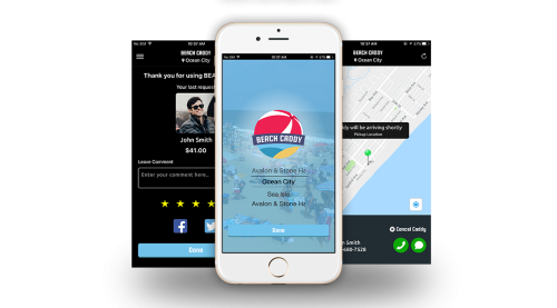 Beach Caddy - World’s First On-Demand & Location based  App for Beachgoers