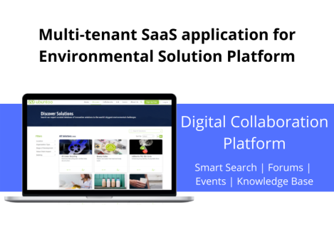 Multi-tenant SaaS application for Environmental Solution Platform