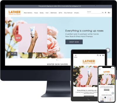 Lather Replatforming to Shopify Plus