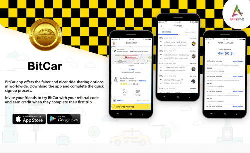 Bit Car: Taxi Sharing App