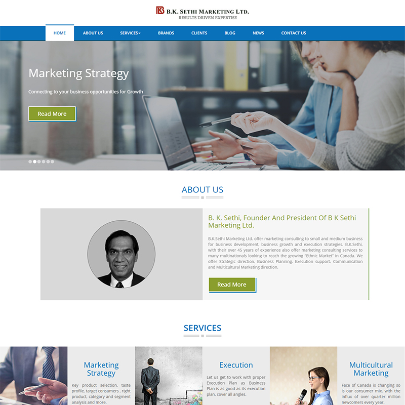 B.K.Sethi Marketing Ltd