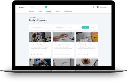 Blue Sky Path LMS | A Learning Management System for Organizations
