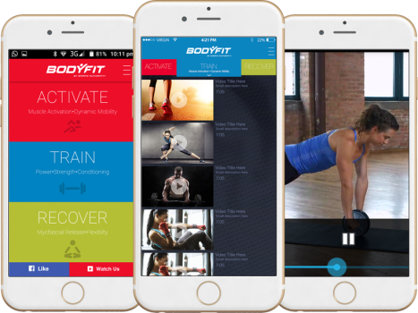 Bodyfit Fitness Training App