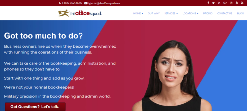 TheOfficeSquad - Custom Website Design