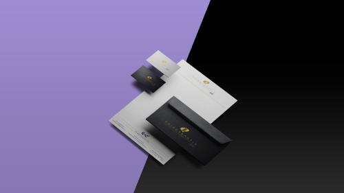 Business Card, Letter, and Enveloppe Branding