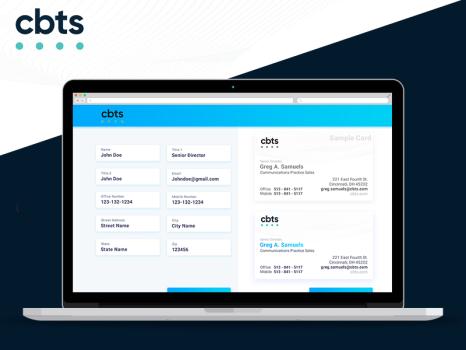 CBTS Business Card