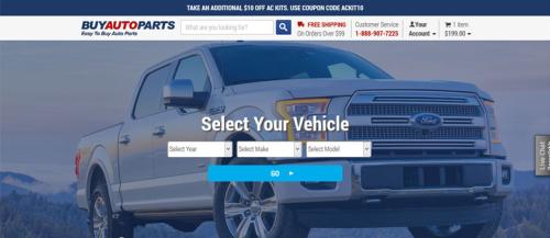 SEO and Web Development for Buy Auto Parts