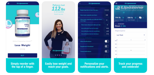Mobile App Development for Lipozene