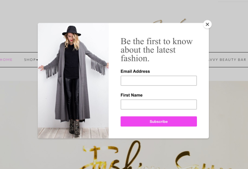 Website Fixes & Subscribe Pop-UP