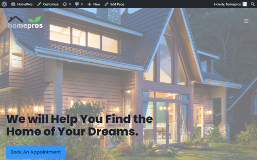 Real Eslate Developers Website