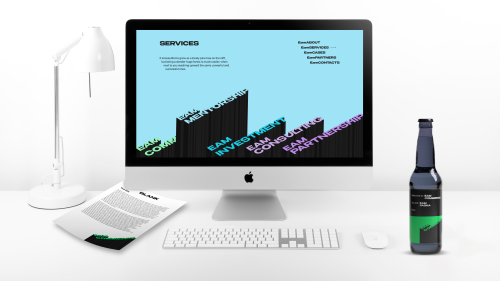 Identity design for EamCOMMERCE