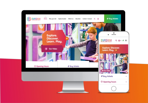 Eureka! The National Children's Museum | WordPress Design, Bespoke Annual Pass System