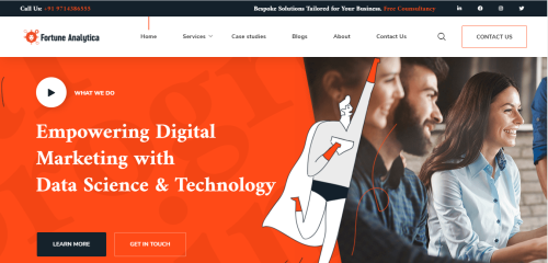 Fortune Analytica website development