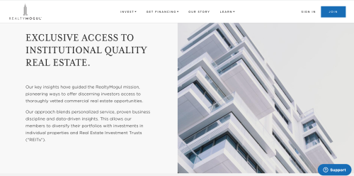 Realty Mogul Brand & Site