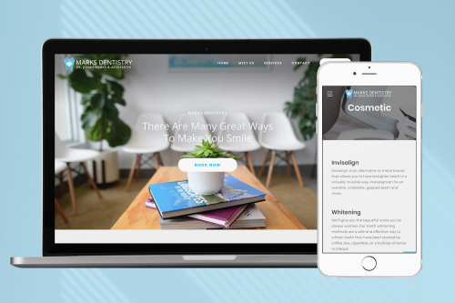 Marks Dentistry - Dental Website Design
