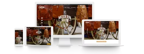 Modern Leather Goods Rebranding